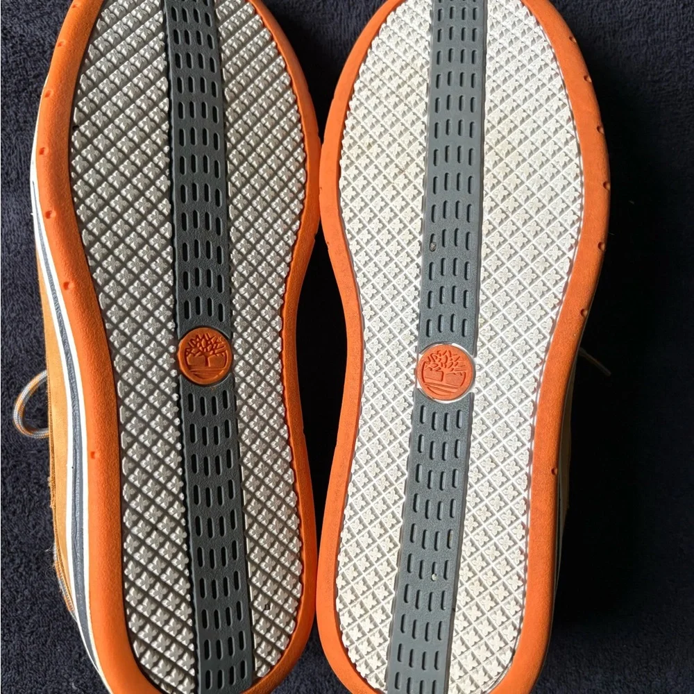 Timberland Men's Tan Boat Shoes - Picture 7 of 8